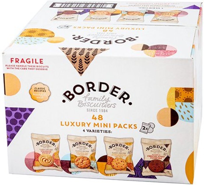 Office Monster | Border Border Biscuits 48 Twin Packs A08042 Border Border Biscuits 48 Twin Packs A08042