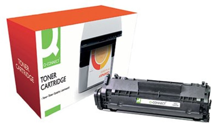 Office Monster | Q-Connect Q-Connect Compatible Solution HP 12A Black Laserjet Toner Cartridge Q2612A Q-Connect Q-Connect Compatible Solution HP 12A Black Laserjet Toner Cartridge Q2612A
