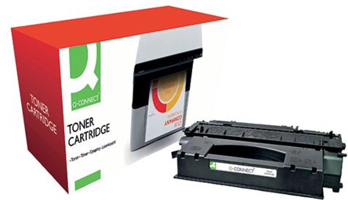 Office Monster | Q-Connect Q-Connect Compatible Solution HP 53X Black Laserjet Toner Cartridge High Capacity Q7553X Q-Connect Q-Connect Compatible Solution HP 53X Black Laserjet Toner Cartridge High Capacity Q7553X