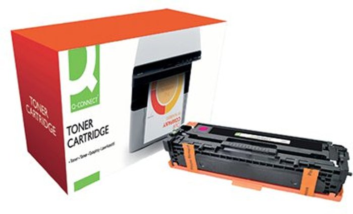 Office Monster | Q-Connect Q-Connect Compatible Solution HP 125A Laserjet Toner Cartridge Magenta CB543A-COMP Q-Connect Q-Connect Compatible Solution HP 125A Laserjet Toner Cartridge Magenta CB543A-COMP