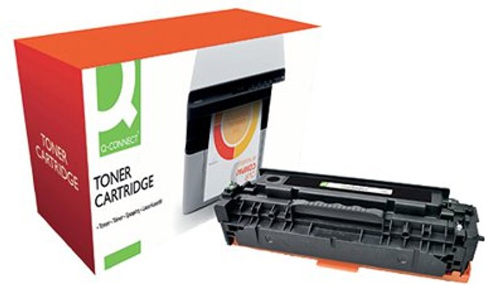 Office Monster | Q-Connect Q-Connect Compatible Solution HP 304A Black Laserjet Toner Cartridge CC530A Q-Connect Q-Connect Compatible Solution HP 304A Black Laserjet Toner Cartridge CC530A