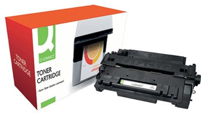 Office Monster | Q-Connect Q-Connect Compatible Solution HP 55A Black Laserjet Toner Cartridge CE255A Q-Connect Q-Connect Compatible Solution HP 55A Black Laserjet Toner Cartridge CE255A