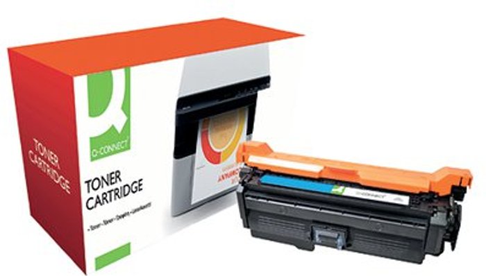 Office Monster | Q-Connect Q-Connect Compatible Solution HP 648A Cyan Laserjet Toner Cartridge CE261A Q-Connect Q-Connect Compatible Solution HP 648A Cyan Laserjet Toner Cartridge CE261A