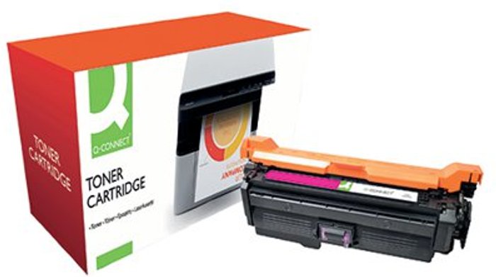 Office Monster | Q-Connect Q-Connect Compatible Solution HP 648A Laserjet Toner Cartridge Magenta CE263A-COMP Q-Connect Q-Connect Compatible Solution HP 648A Laserjet Toner Cartridge Magenta CE263A-COMP