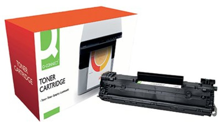 Office Monster | Q-Connect Q-Connect Compatible Solution HP 78A Black Laserjet Toner Cartridge CE278A Q-Connect Q-Connect Compatible Solution HP 78A Black Laserjet Toner Cartridge CE278A