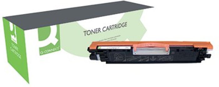 Office Monster | Q-Connect Q-Connect Compatible Solution HP 126A Black Laserjet Toner Cartridge CE310A Q-Connect Q-Connect Compatible Solution HP 126A Black Laserjet Toner Cartridge CE310A