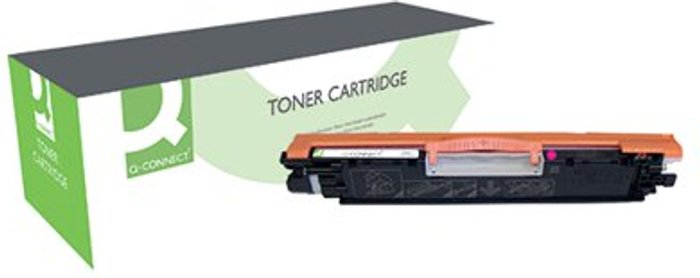 Office Monster | Q-Connect Q-Connect Compatible Solution HP 126A Laserjet Toner Cartridge Magenta CE313A-COMP Q-Connect Q-Connect Compatible Solution HP 126A Laserjet Toner Cartridge Magenta CE313A-COMP