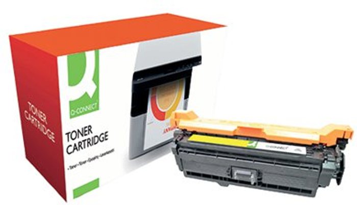 Office Monster | Q-Connect Q-Connect Compatible Solution HP 507A Laserjet Toner Cartridge Yellow CE402A Q-Connect Q-Connect Compatible Solution HP 507A Laserjet Toner Cartridge Yellow CE402A