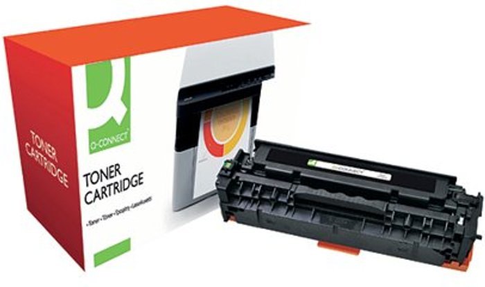 Office Monster | Q-Connect Q-Connect Compatible Solution HP 305A Black Laserjet Toner Cartridge CE410A Q-Connect Q-Connect Compatible Solution HP 305A Black Laserjet Toner Cartridge CE410A