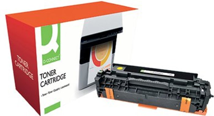 Office Monster | Q-Connect Q-Connect Compatible Solution HP 305A Yellow Laserjet Toner Cartridge CE412A Q-Connect Q-Connect Compatible Solution HP 305A Yellow Laserjet Toner Cartridge CE412A