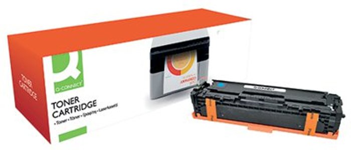Office Monster | Q-Connect Q-Connect Compatible Solution HP 131A Cyan Laserjet Toner Cartridge CF211A Q-Connect Q-Connect Compatible Solution HP 131A Cyan Laserjet Toner Cartridge CF211A