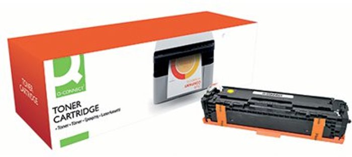 Office Monster | Q-Connect Q-Connect Compatible Solution HP 131A Yellow Laserjet Toner Cartridge CF212A Q-Connect Q-Connect Compatible Solution HP 131A Yellow Laserjet Toner Cartridge CF212A
