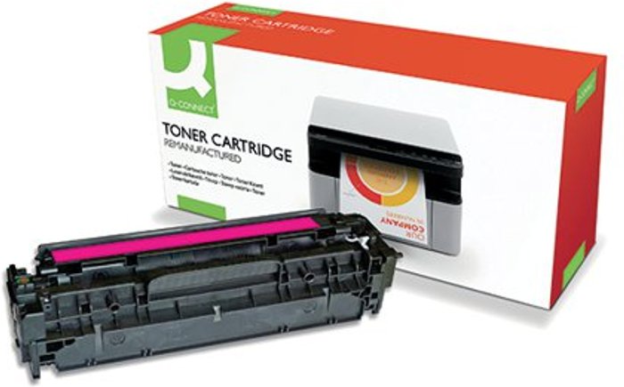 Office Monster | Q-Connect Q-Connect HP 312A Compatible Toner Cartridge Magenta CF383A-COMP Q-Connect Q-Connect HP 312A Compatible Toner Cartridge Magenta CF383A-COMP