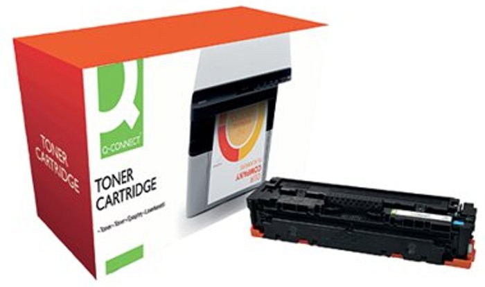 Office Monster | Q-Connect Q-Connect Compatible Solution HP Jet Intelligence CF411A Toner Cartridge Cyan CF411A-COMP Q-Connect Q-Connect Compatible Solution HP Jet Intelligence CF411A Toner Cartridge Cyan CF411A-COMP