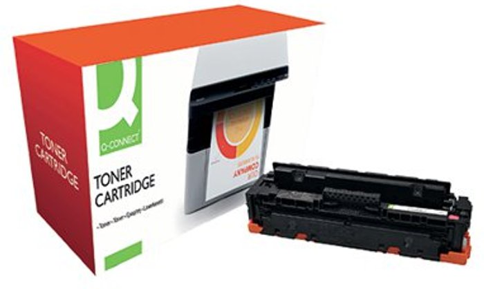 Office Monster | Q-Connect Q-Connect Compatible Solution HP Jet Intelligence CF413A Toner Cartridge Magenta CF413A-COMP Q-Connect Q-Connect Compatible Solution HP Jet Intelligence CF413A Toner Cartridge Magenta CF413A-COMP