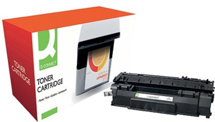 Office Monster | Q-Connect Q-Connect Compatible Solution HP 53A Black Laserjet Toner Cartridge Q7553A Q-Connect Q-Connect Compatible Solution HP 53A Black Laserjet Toner Cartridge Q7553A
