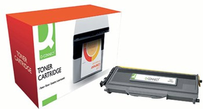 Office Monster | Q-Connect Q-Connect Compatible Solution Brother Black Toner Cartridge High Capacity TN2120 Q-Connect Q-Connect Compatible Solution Brother Black Toner Cartridge High Capacity TN2120