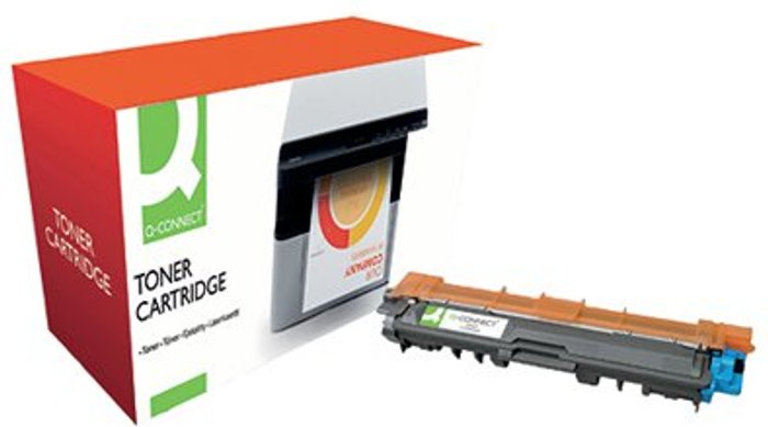 Office Monster | Q-Connect Q-Connect Compatible Solution Brother TN241C Cyan Toner Cartridge Q-Connect Q-Connect Compatible Solution Brother TN241C Cyan Toner Cartridge