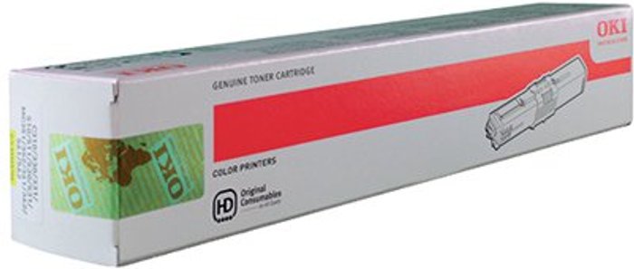 Office Monster | OKI Oki Yellow Toner Cartridge (2,000 Page Capacity) 44469704 OKI Oki Yellow Toner Cartridge (2,000 Page Capacity) 44469704