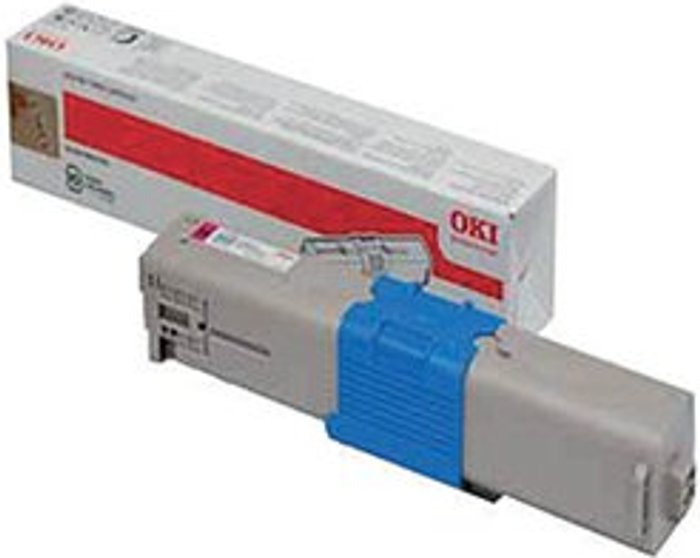 Office Monster | OKI Oki Magenta Toner Cartridge (1,500 Page Capacity) 44973534 OKI Oki Magenta Toner Cartridge (1,500 Page Capacity) 44973534