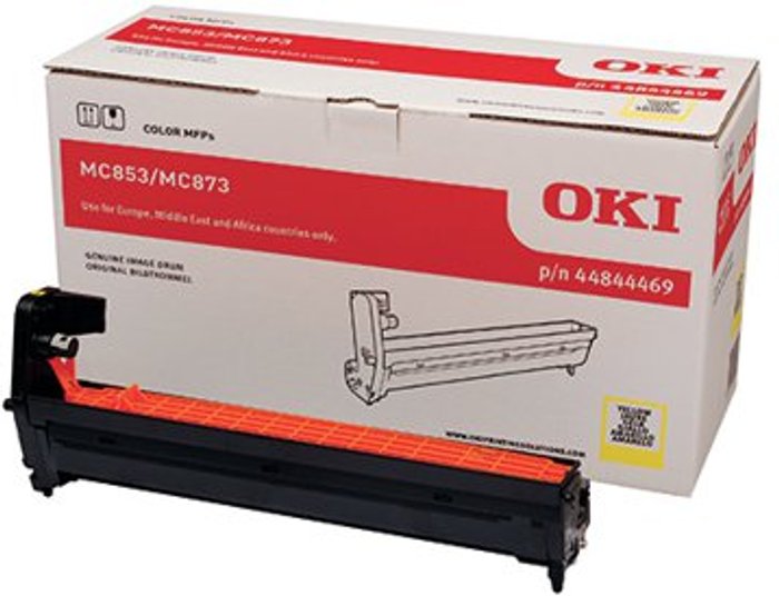 Office Monster | OKI Oki MC853 MC873 30000 Pages Yellow Drum (Capacity: 30,000) 44844469 OKI Oki MC853 MC873 30000 Pages Yellow Drum (Capacity: 30,000) 44844469