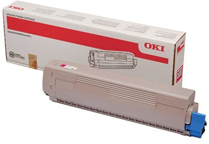 Office Monster | OKI Oki MC853 MC873 7300 Pages Magenta Toner (7300 page capacity) 45862838 OKI Oki MC853 MC873 7300 Pages Magenta Toner (7300 page capacity) 45862838