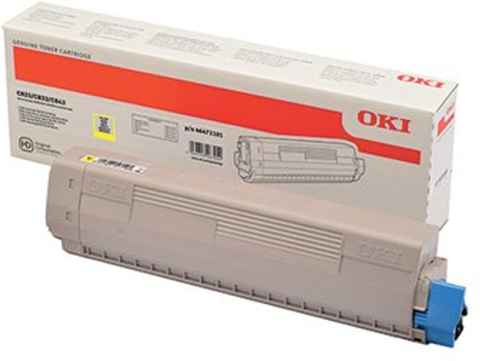 Office Monster | OKI Oki C823 Yellow Toner 833 843 7k 46471101 OKI Oki C823 Yellow Toner 833 843 7k 46471101