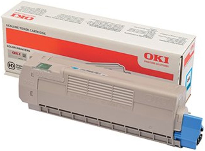 Office Monster | OKI Oki C612 Cyan Laser Toner (6,000 page yield) 46507507 OKI Oki C612 Cyan Laser Toner (6,000 page yield) 46507507