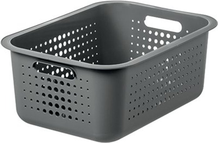 Office Monster | SmartStore SmartStore Basket Recycled 15 10L Grey 3186785 SmartStore SmartStore Basket Recycled 15 10L Grey 3186785