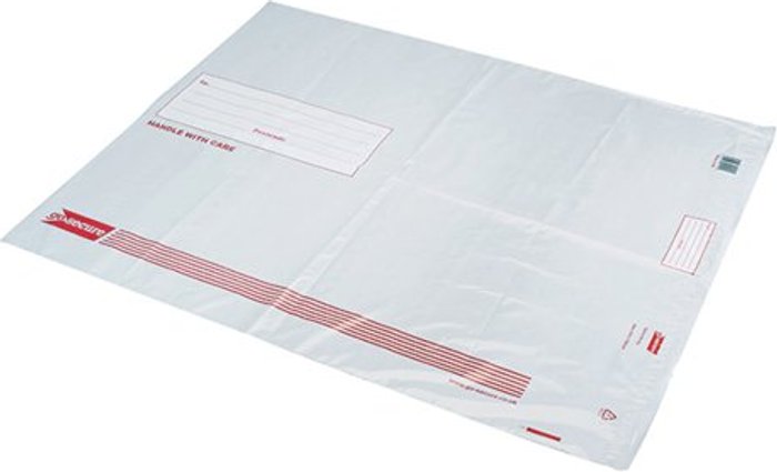 Office Monster | GoSecure Go Secure Extra Strong Polythene Envelopes 610x700mm (Pack of 50) PB08230 GoSecure Go Secure Extra Strong Polythene Envelopes 610x700mm (Pack of 50) PB08230