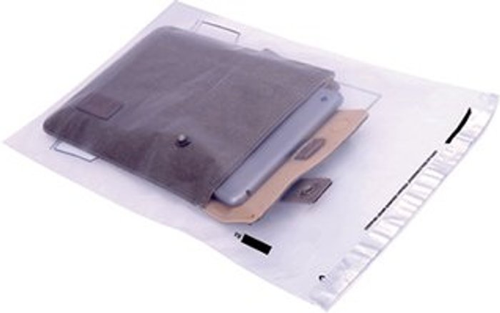 Office Monster | GoSecure GoSecure Envelope Lightweight Polythene 235x310mm Clear (Pack of 100) KSV-LC2 GoSecure GoSecure Envelope Lightweight Polythene 235x310mm Clear (Pack of 100) KSV-LC2