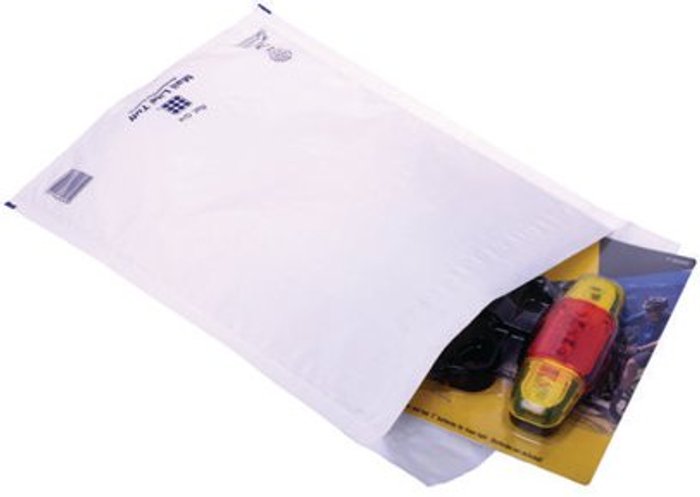 Office Monster | Ampac Ampac Envelopes 230x345mm Extra Strong Polythene Padded Bubble Lined White (Pack of 100) KSB-3 Ampac Ampac Envelopes 230x345mm Extra Strong Polythene Padded Bubble Lined White (Pack of 100) KSB-3