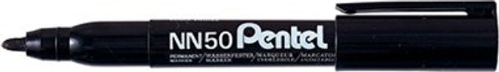 Office Monster | Pentel Pentel NN50 Permanent Marker Bullet Tip Black 12 Pack NN50-A Pentel Pentel NN50 Permanent Marker Bullet Tip Black 12 Pack NN50-A