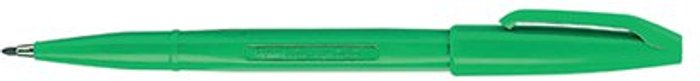 Office Monster | Pentel Pentel Sign Pen Fibre Tip Green 12 Pack S520-D Pentel Pentel Sign Pen Fibre Tip Green 12 Pack S520-D