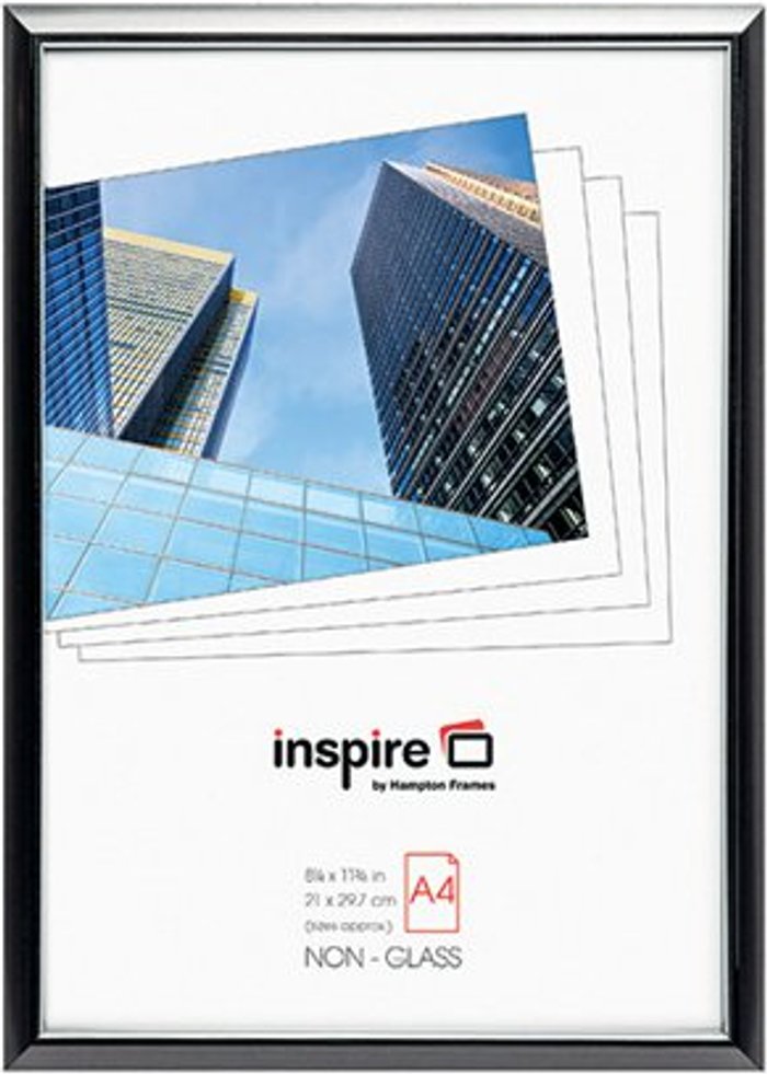 Office Monster | Hampton Frames Hampton Easyloader Certificate Photo Frame A4 Plexi Smoke EASA4SMK Hampton Frames Hampton Easyloader Certificate Photo Frame A4 Plexi Smoke EASA4SMK