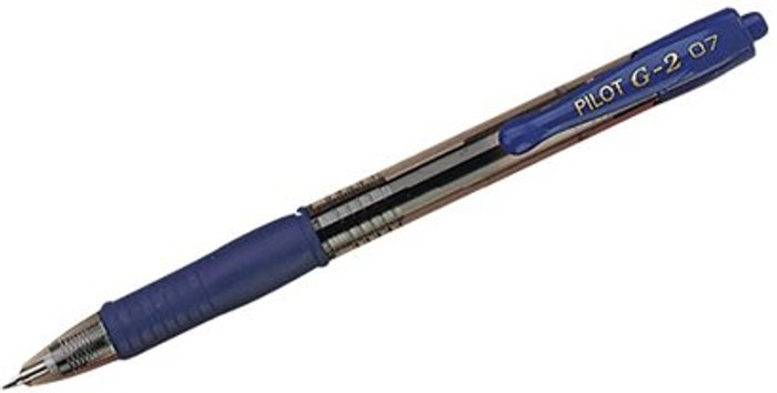 Office Monster | Pilot Pilot G207 Gel Ink Retractable Rollerball Pen BluE (Pack of 12) G2BLUE Pilot Pilot G207 Gel Ink Retractable Rollerball Pen BluE (Pack of 12) G2BLUE