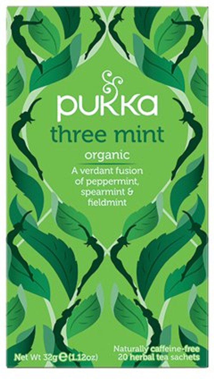 Office Monster | Pukka Herbs Pukka Three Mint Tea (Pack of 20) P5025 Pukka Herbs Pukka Three Mint Tea (Pack of 20) P5025