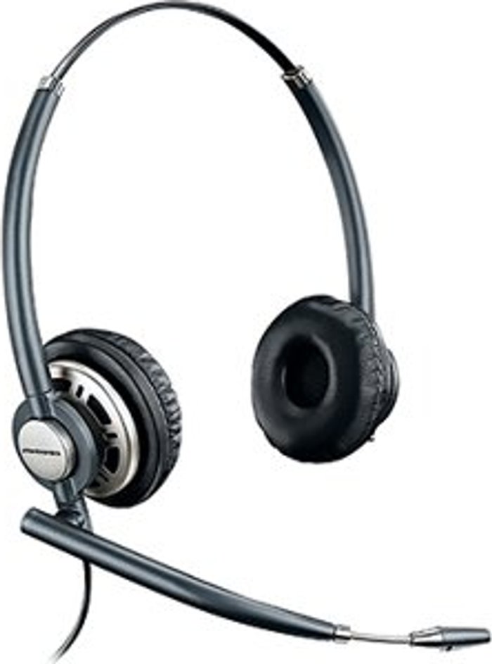 Office Monster | Plantronics Plantronics Black EncorePro HW720 Customer Service Headset Binaural 78714-02 Plantronics Plantronics Black EncorePro HW720 Customer Service Headset Binaural 78714-02