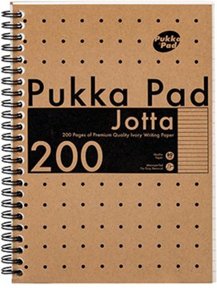 Office Monster | Pukka Pukka Pad Kraft Jotta Notebook A5 (Pack of 3) 9567-KRA Pukka Pukka Pad Kraft Jotta Notebook A5 (Pack of 3) 9567-KRA