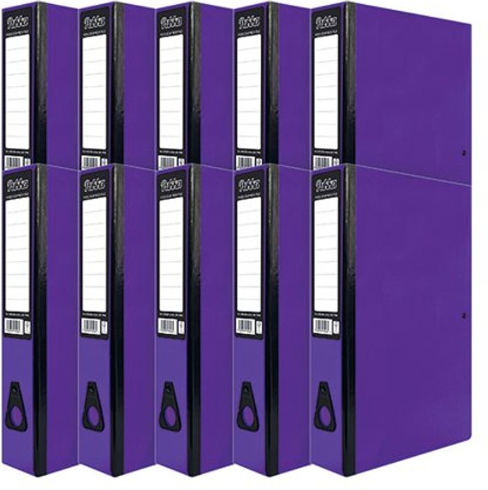 Office Monster | Pukka Pukka Brights Box File Foolscap Purple (Pack of 10) BR-7778 Pukka Pukka Brights Box File Foolscap Purple (Pack of 10) BR-7778