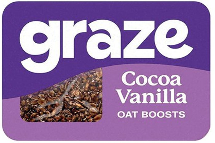 Office Monster | Graze Graze Cocoa Flapjack Punnet (Pack of 9) C002643 Graze Graze Cocoa Flapjack Punnet (Pack of 9) C002643