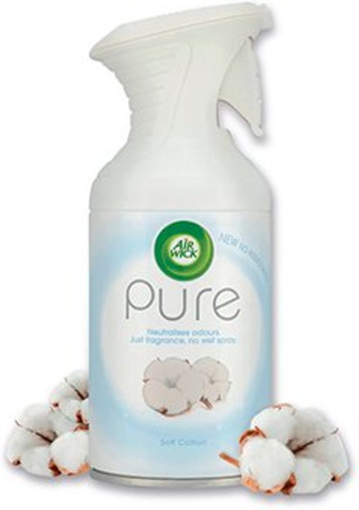 Office Monster | Air Wick Air Wick Spray Pure Soft Cotton Spray 250ml 3022883/SINGLE Air Wick Air Wick Spray Pure Soft Cotton Spray 250ml 3022883/SINGLE