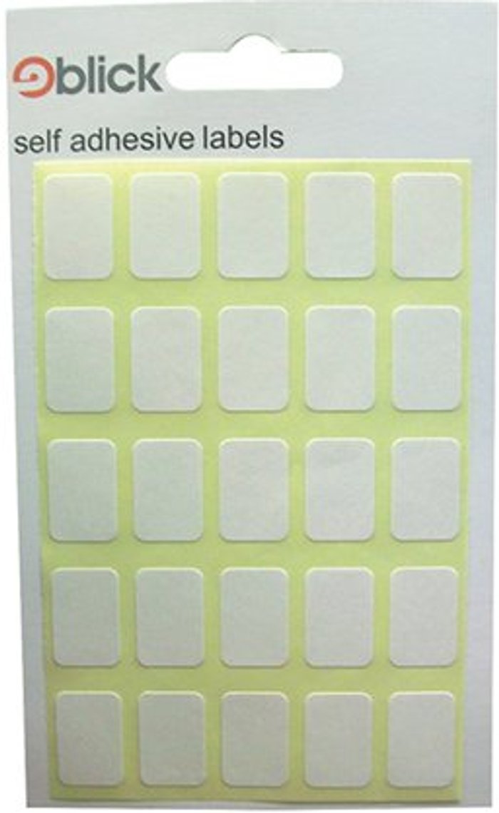 Office Monster | Blick Blick White 12x18mm Labels (Pack of 3500) RS002758 Blick Blick White 12x18mm Labels (Pack of 3500) RS002758