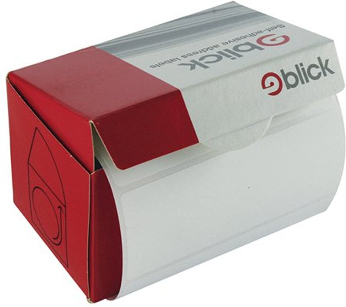 Office Monster | Blick Blick Address Label Roll 36x89mm (Pack of 250) RS222712 Blick Blick Address Label Roll 36x89mm (Pack of 250) RS222712
