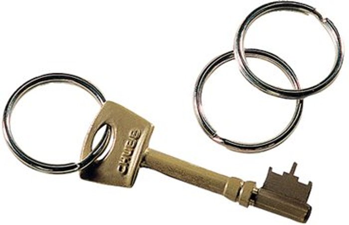 Office Monster | Stephens Stephens Keyring Replacement Split Rings (Pack of 100) RS790556 Stephens Stephens Keyring Replacement Split Rings (Pack of 100) RS790556