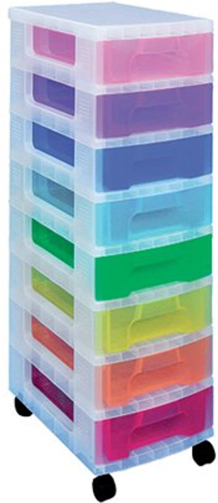 Office Monster | Really Useful Really Useful Storage Tower with 8 Drawers Multicoloured DT1007 Really Useful Really Useful Storage Tower with 8 Drawers Multicoloured DT1007