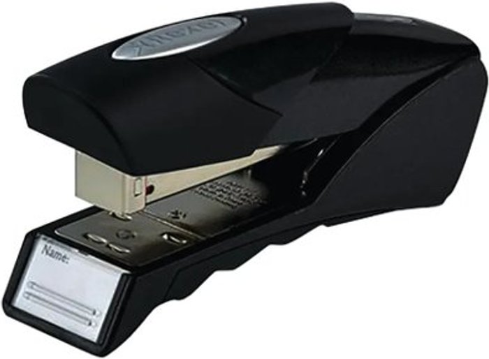 Office Monster | Rexel Rexel Gazelle Half Strip Stapler 20 Sheet Black 2100010 Rexel Rexel Gazelle Half Strip Stapler 20 Sheet Black 2100010