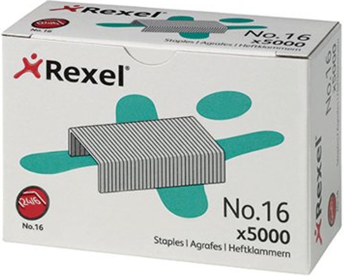 Office Monster | Rexel Rexel Choices No 16 Staples 6mm (Pack of 5000) 6010 Rexel Rexel Choices No 16 Staples 6mm (Pack of 5000) 6010