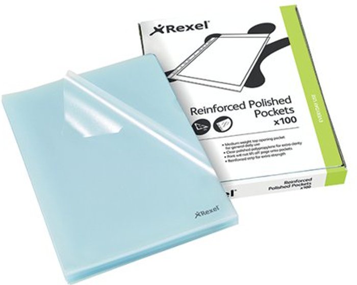 Office Monster | Rexel Rexel Cut Flush Folder Polypropylene A4 Clear (Pack of 100) 12215 Rexel Rexel Cut Flush Folder Polypropylene A4 Clear (Pack of 100) 12215
