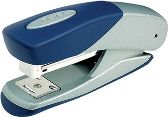 Office Monster | Rexel Rexel Matador Half Strip Stapler Blue/Silver 2100951 Rexel Rexel Matador Half Strip Stapler Blue/Silver 2100951